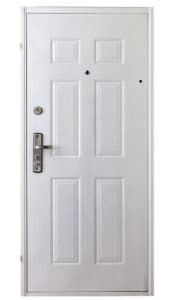 Hisec fehér zárt biztonsági ajtó